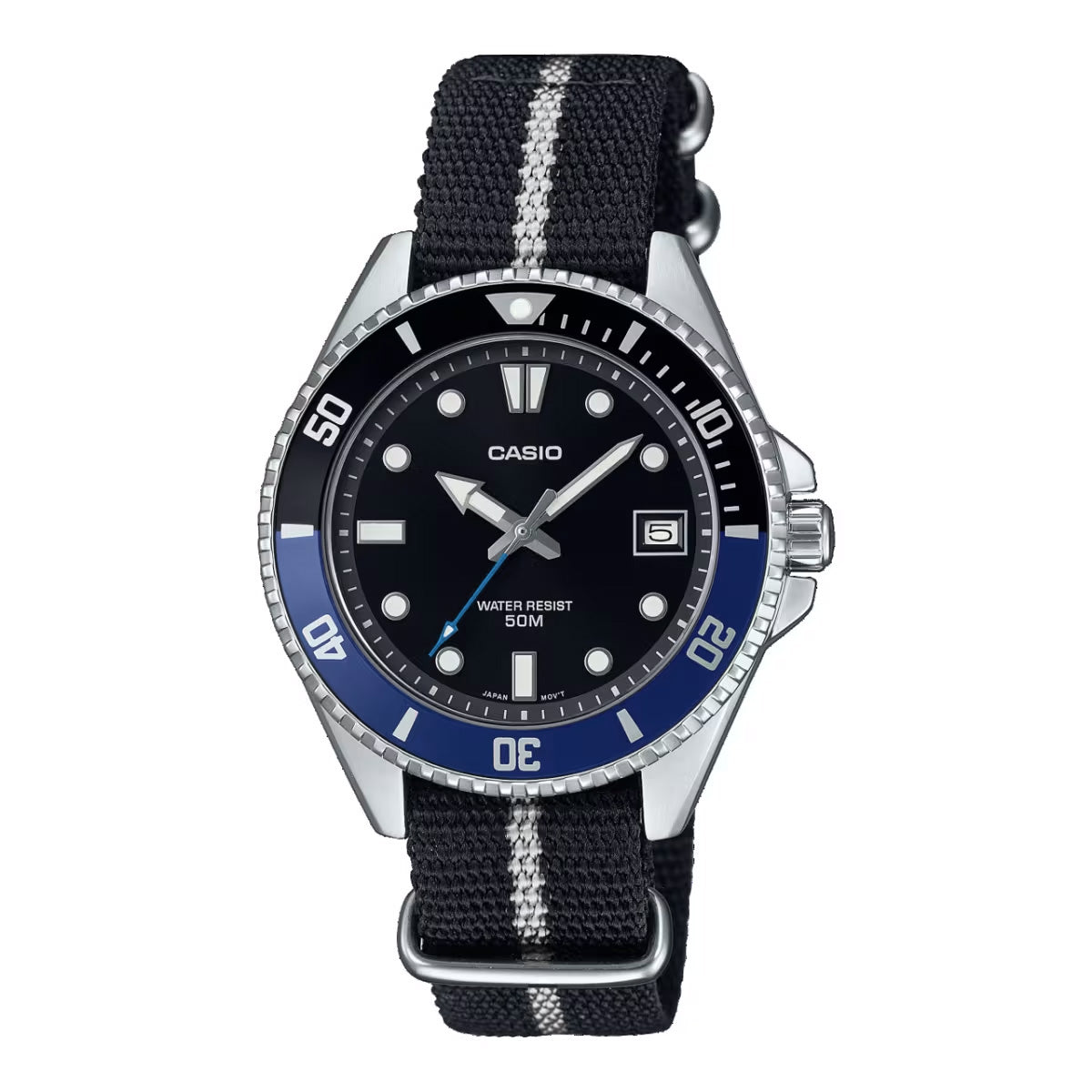 Casio Men's Watch Standard Sporty Blue MDV-10C-1A2VDF