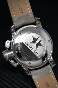 Thumbnail for Metal.ch Men's Watch 47mm Grey/White 1132.47