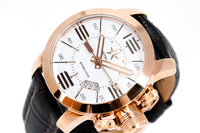 Thumbnail for Metal.ch Men's Watch 44mm White/Rose Gold 1319.44