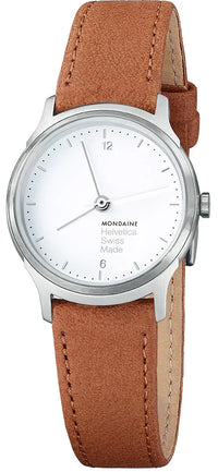 Thumbnail for Mondaine Ladies Watch Helvetica No1 Light Brown MH1.L1110.LG
