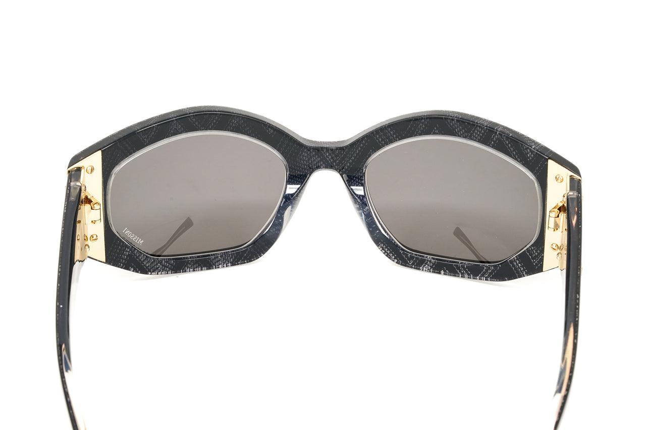 Missoni Women's Sunglasses Hexagon Black MIS 0001/S 0807/IR 56