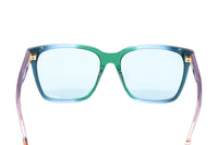 Thumbnail for Missoni Women's Sunglasses Square Green Azure MIS 0008/S DCF