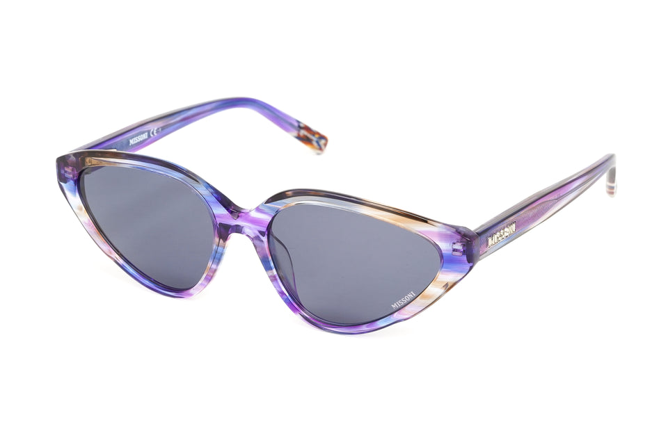 Missoni Women\'s Light Purple and Gray Cat Eye Frame Sunglasses Missoni Women main image 2