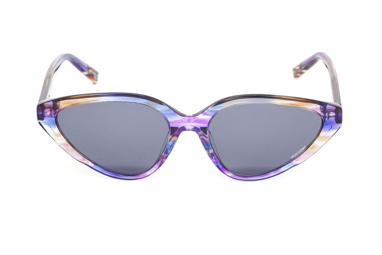 Missoni Women's Sunglasses Cat Eye Blue Violet Horn MIS 0010/S V43