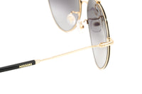 Thumbnail for Missoni Women's Sunglasses Round Pilot Black/Gold MIS 0015/S 2M2