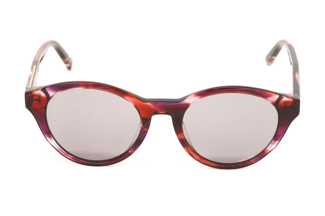 Missoni Women's Sunglasses Round Pink/Red Horn MIS 0030/S S2Y