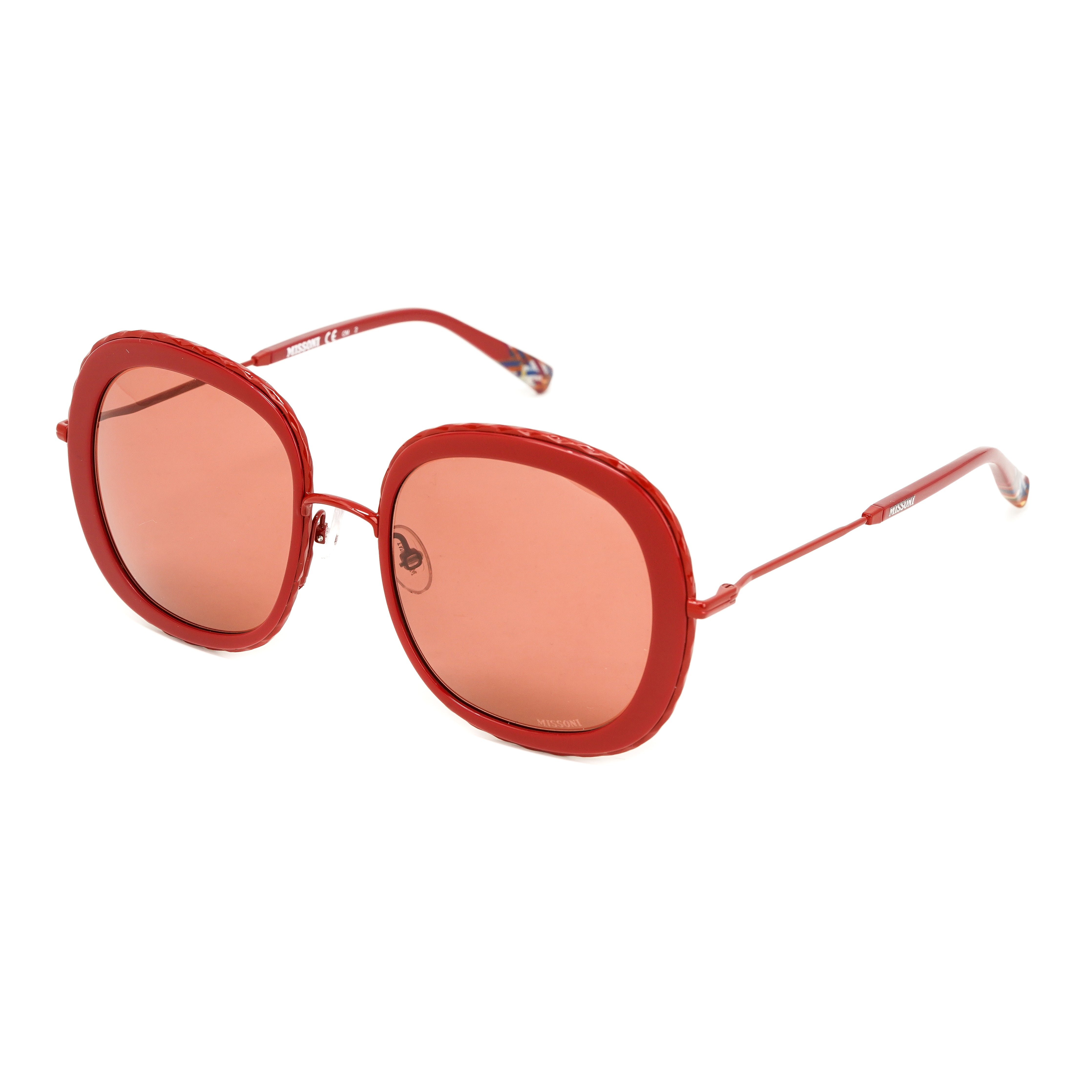 Missoni Women's Sunglasses Oversized Square Red MIS 0034/S C9A