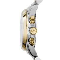 Thumbnail for Michael Kors Watch Bradshaw Chronograph 43mm Blue Gold MK5976