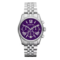 Thumbnail for Michael Kors Ladies Watch Lexington Chronograph 38mm Purple MK6223