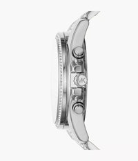 Thumbnail for Michael Kors Ladies Watch Whitney Chronograph 44mm Silver MK6728
