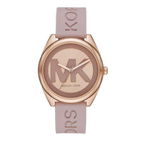 Thumbnail for Michael Kors Ladies Watch Janelle 42mm Pink Gold MK7139