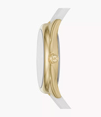 Thumbnail for Michael Kors Ladies Watch Janelle 42mm White Gold MK7141
