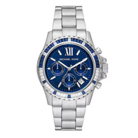 Thumbnail for Michael Kors Ladies Watch Everest Chronograph 42mm Blue Silver MK7237