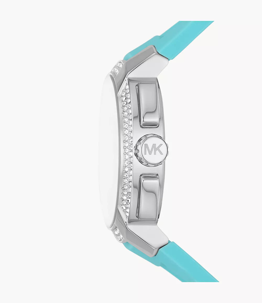 Michael kors blue watch ladies clearance