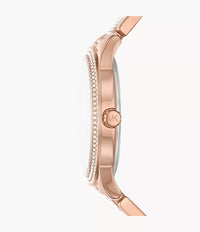Thumbnail for Michael Kors Ladies Watch Tibby 40mm Gold Rose MK7293