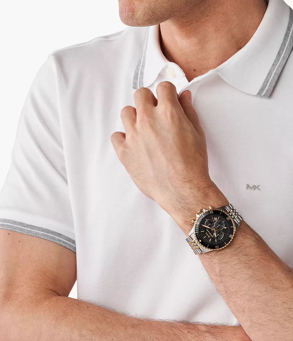 Michael kors slip on mens gold hotsell