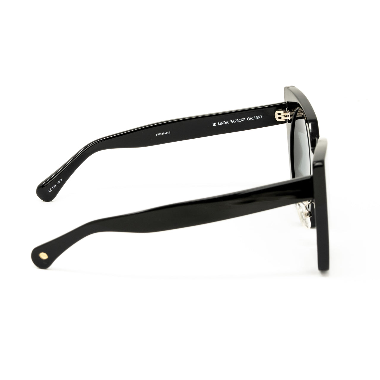 Markus Lupfer x Linda Farrow Black Sunglasses ML10C1SUN