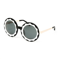 Thumbnail for Markus Lupfer x Linda Farrow Black and White Sunglasses ML11C1SUN