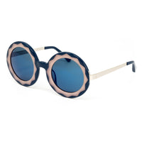 Thumbnail for Markus Lupfer x Linda Farrow Blue Sunglasses ML11C5SUN