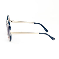 Thumbnail for Markus Lupfer x Linda Farrow Blue Sunglasses ML11C5SUN