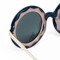 Thumbnail for Markus Lupfer x Linda Farrow Blue Sunglasses ML11C5SUN