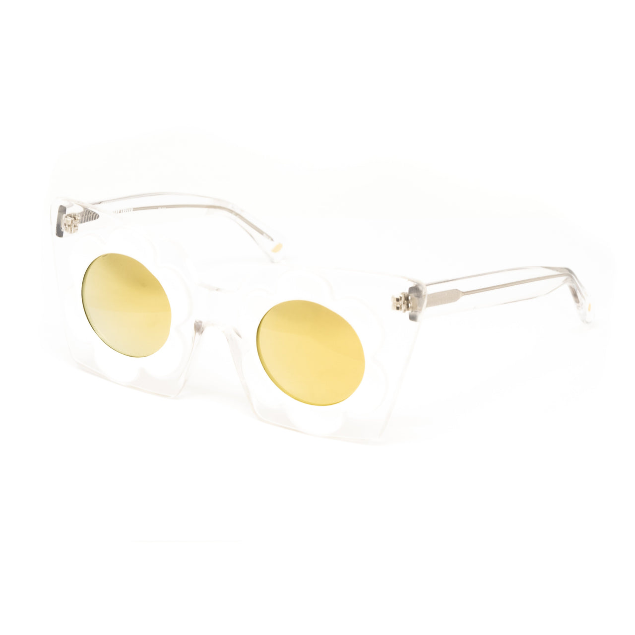 Markus Lupfer x Linda Farrow Clear Sunglasses ML9C2SUN