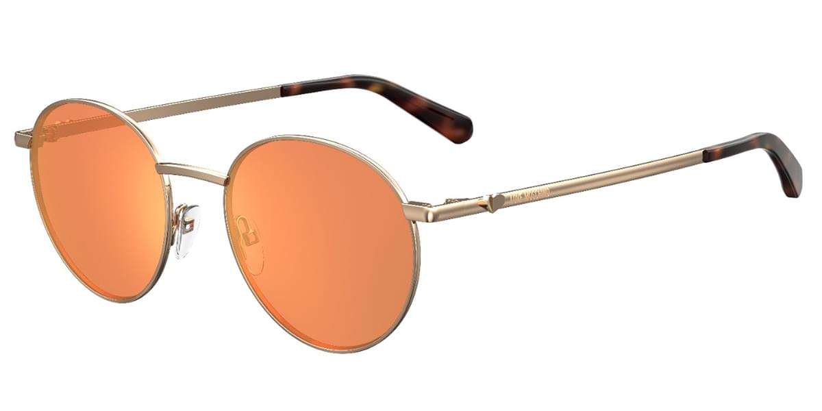 Love Moschino Women's Sunglasses Round Orange MOL019/S 000/UW