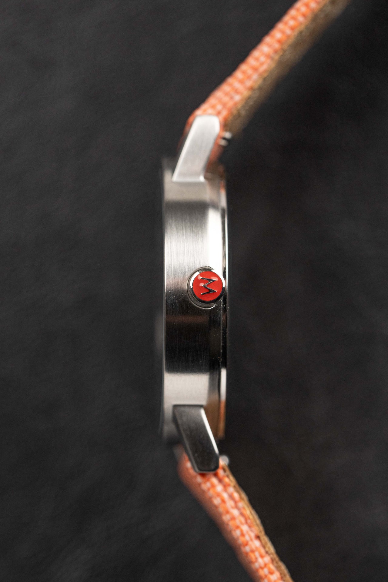 Mondaine Ladies Watch Classic White Orange A658.30323.17SBF