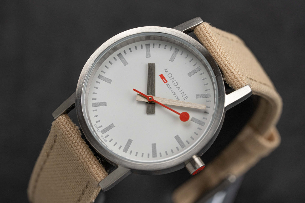 Mondaine Ladies Watch Classic White Beige A658.30323.17SBK