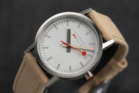 Thumbnail for Mondaine Ladies Watch Classic White Beige A658.30323.17SBK