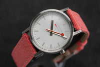 Thumbnail for Mondaine Ladies Watch Classic White Coral A658.30323.17SBP