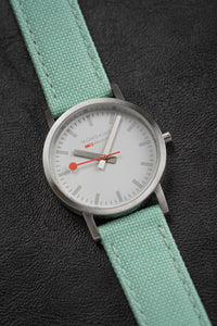 Thumbnail for Mondaine Ladies Watch Classic White Mint Green A658.30323.17SBQ