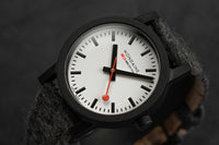 Thumbnail for Mondaine Ladies Watch Essence Black Grey MS1.32110.LHSET