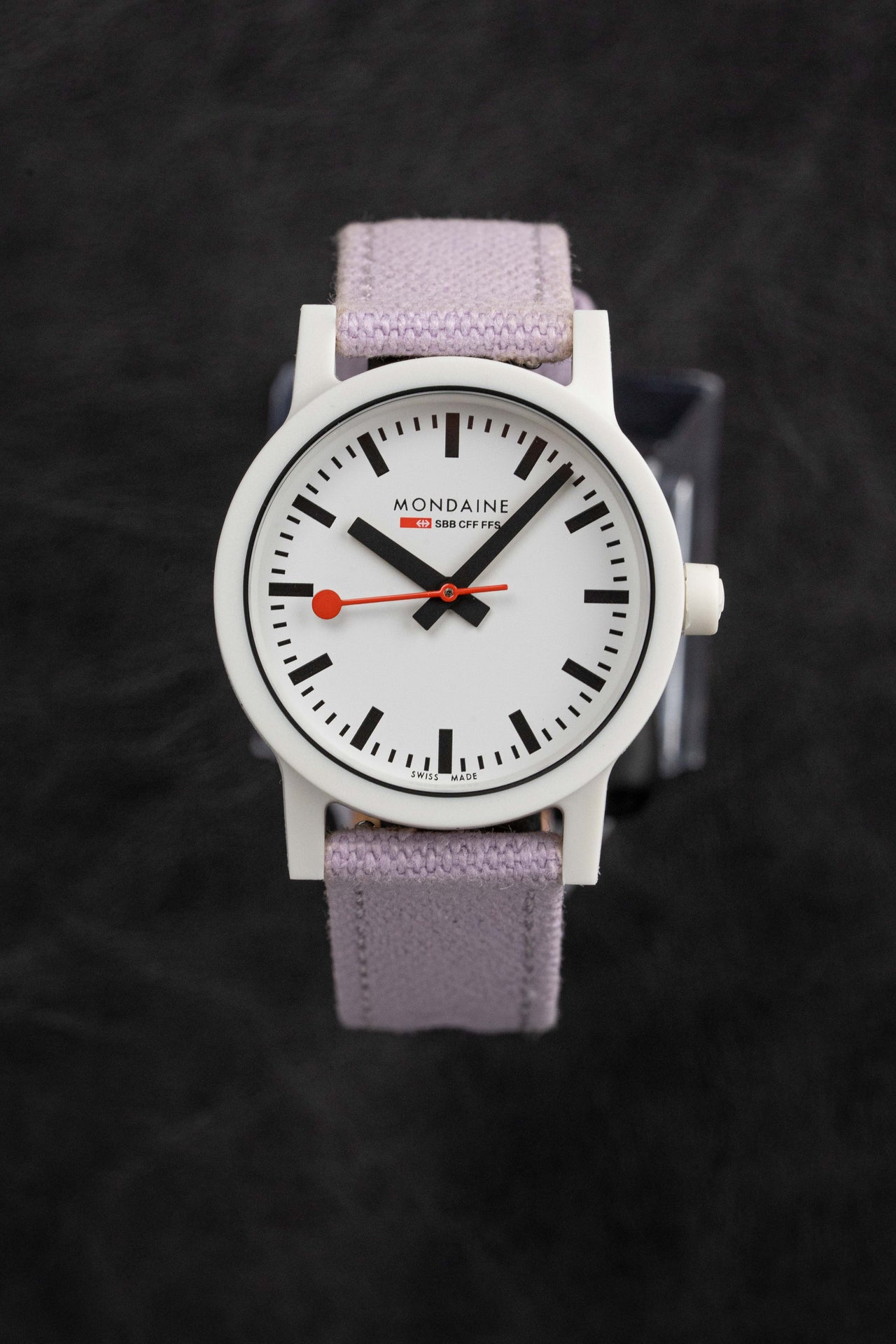 Mondaine Ladies Watch Essence White Lavender MS1.32110.LQ1