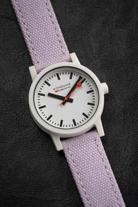 Thumbnail for Mondaine Ladies Watch Essence White Lavender MS1.32110.LQ1