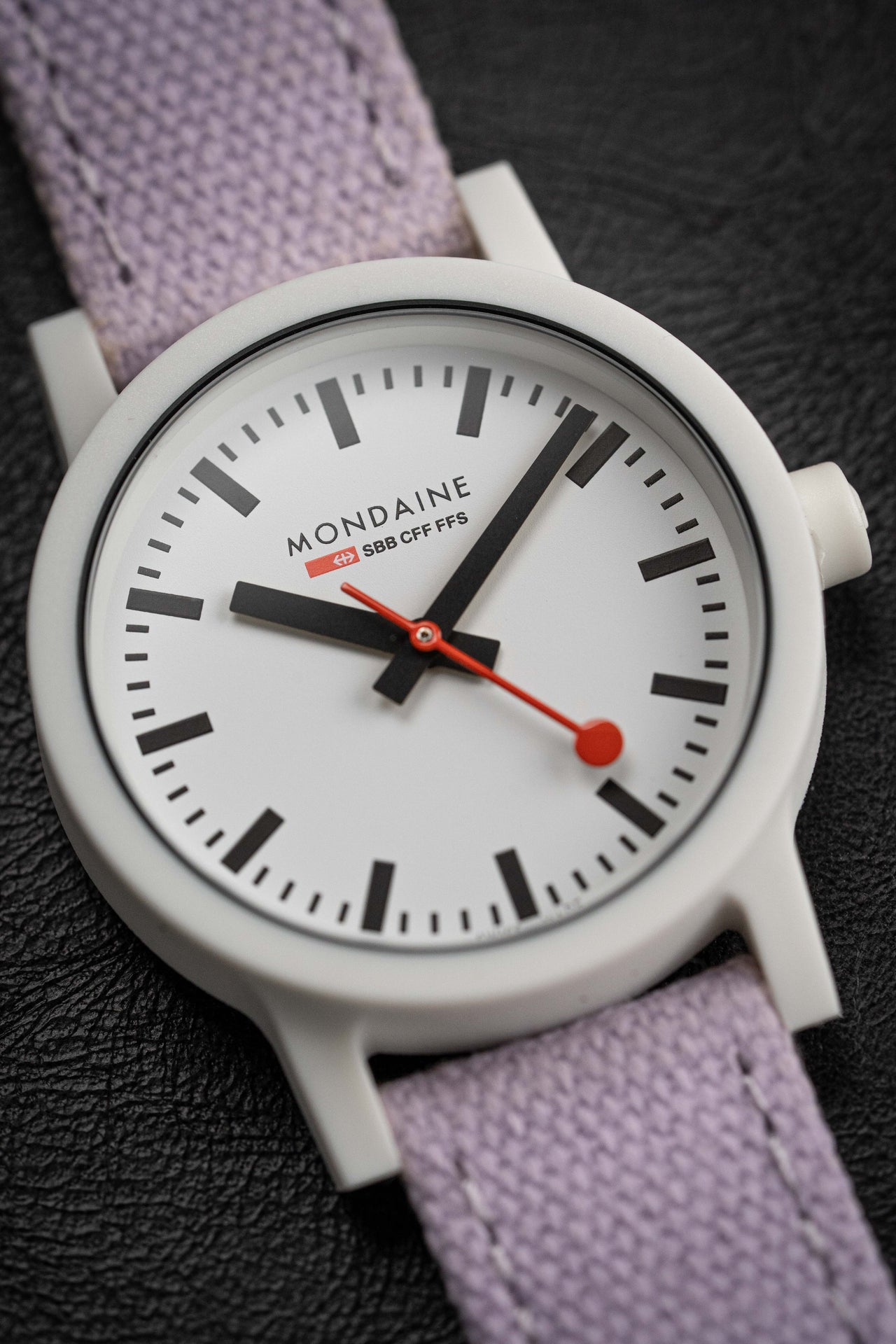 Mondaine Ladies Watch Essence White Lavender MS1.32110.LQ1