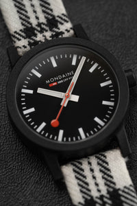 Thumbnail for Mondaine Ladies Watch Essence Black White MS1.32120.LB