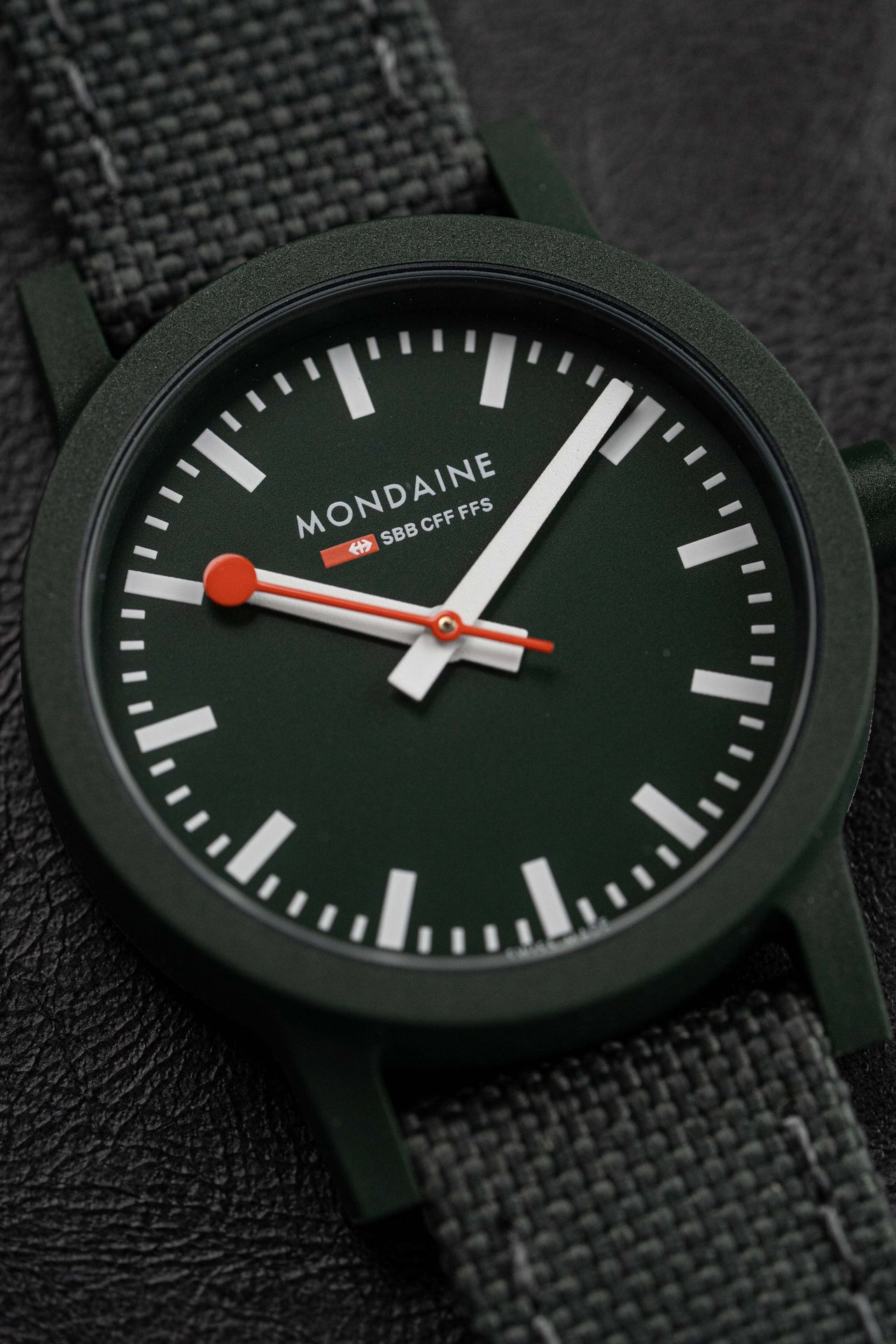 Mondaine Ladies Watch Essence Park Green MS1.32160.LF