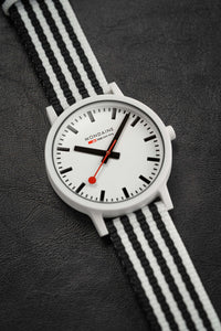 Thumbnail for Mondaine Watch Essence Black White MS1.41110.LA