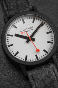 Thumbnail for Mondaine Watch Essence Black Grey MS1.41110.LH.SET