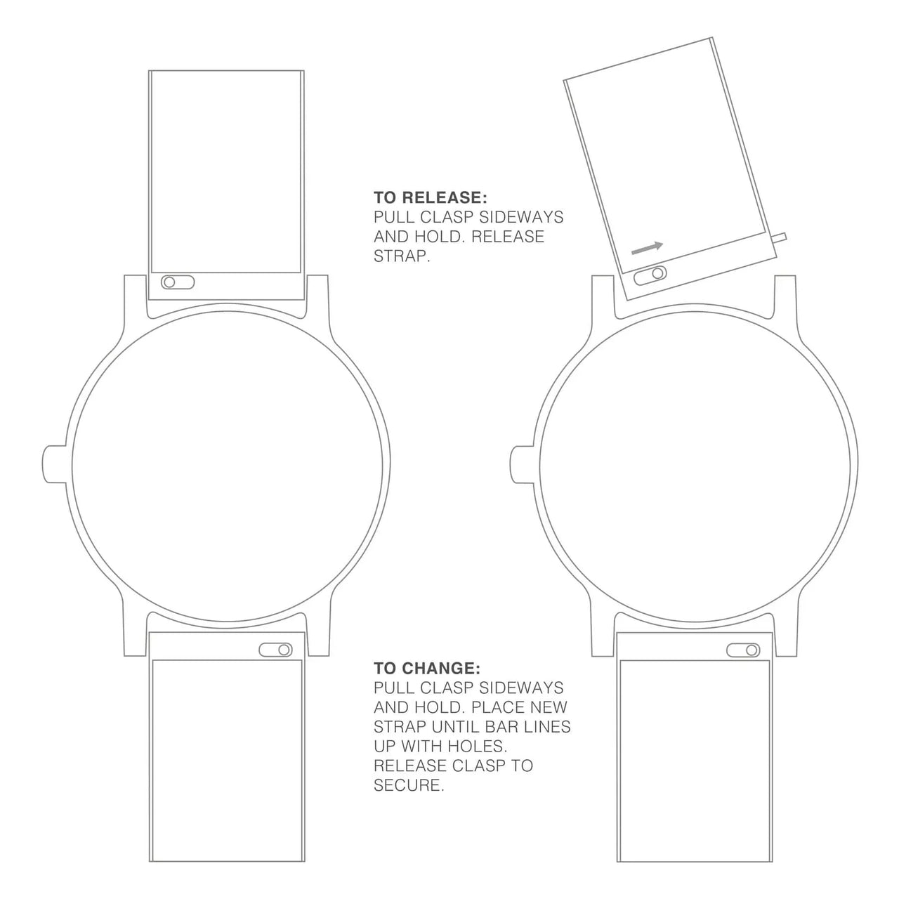 Mondaine Watch Essence White Pink MS1.41111.LP