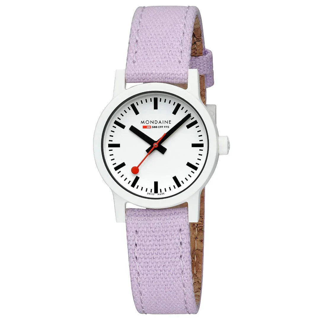 Mondaine Ladies Watch Essence White Lavender MS1.32110.LQ1