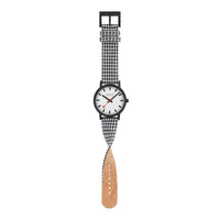 Thumbnail for Mondaine Watch Essence Black White Pied MS1.41110.LN
