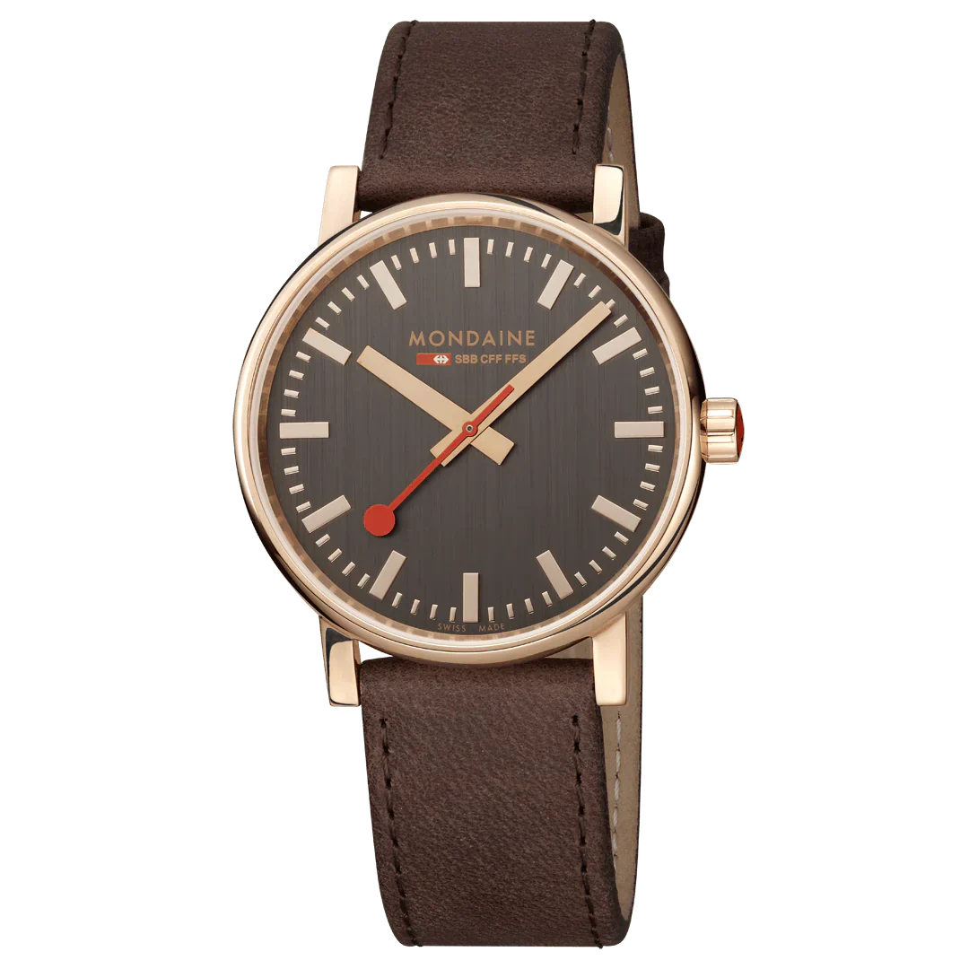 Mondaine Watch EVO2 Rose Gold MSE.40181.LG