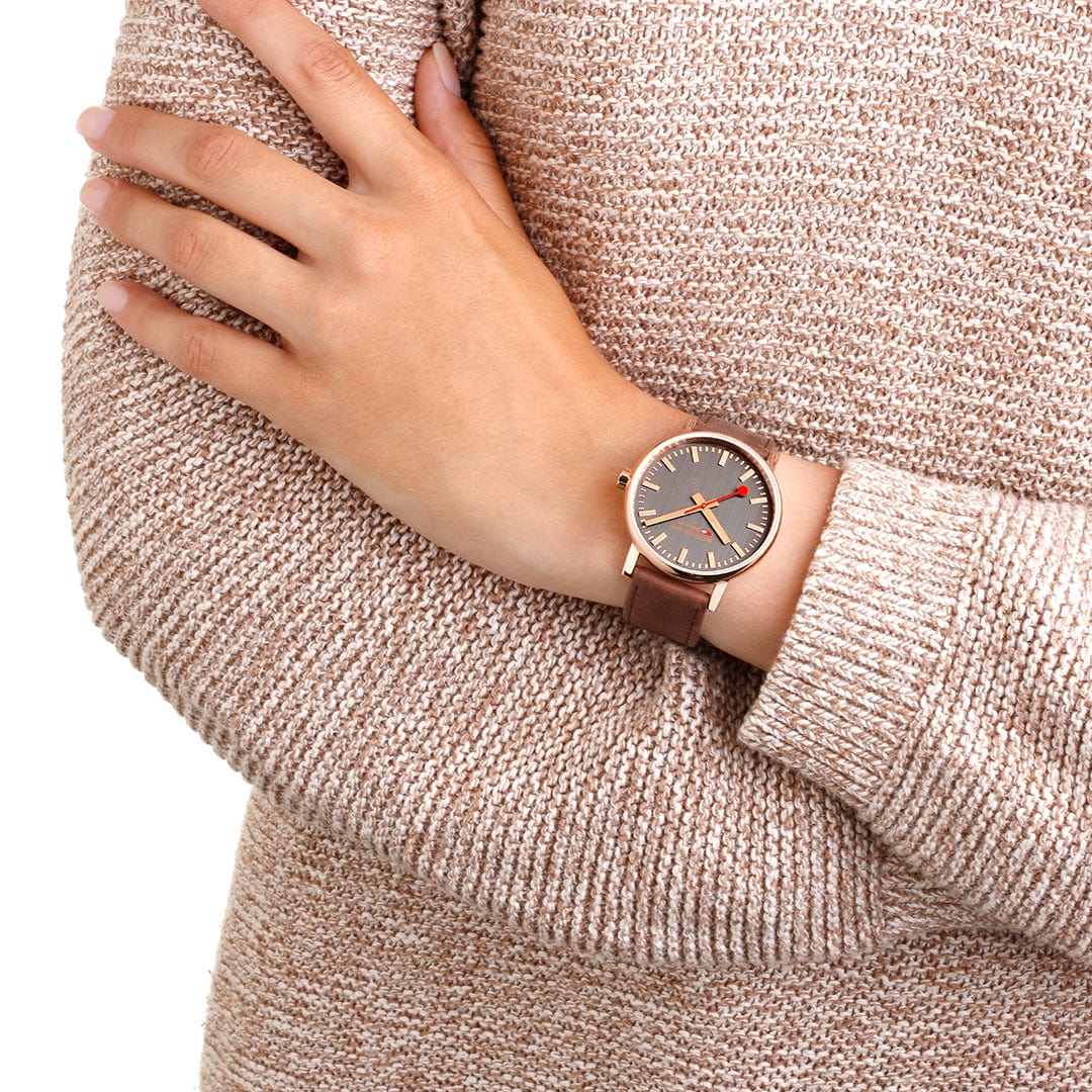 Mondaine Watch EVO2 Rose Gold MSE.40181.LG