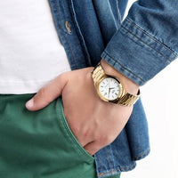 Thumbnail for Casio Men's Watch 36mm Classic Gold White