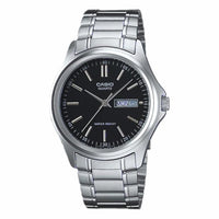 Thumbnail for Casio Classic Unisex Black Silver Watch MTP-1239D-1ADF