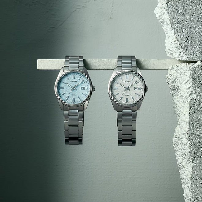 Casio Men's Watch 39mm Matte Ice Blue