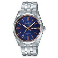 Thumbnail for Casio Men's Watch 38mm Day Date Blue