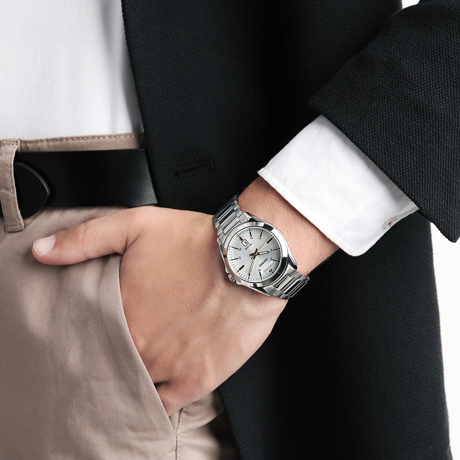 Casio Men's Watch 40mm Dress Silver